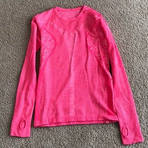 Pink Lululemon Longsleeve
